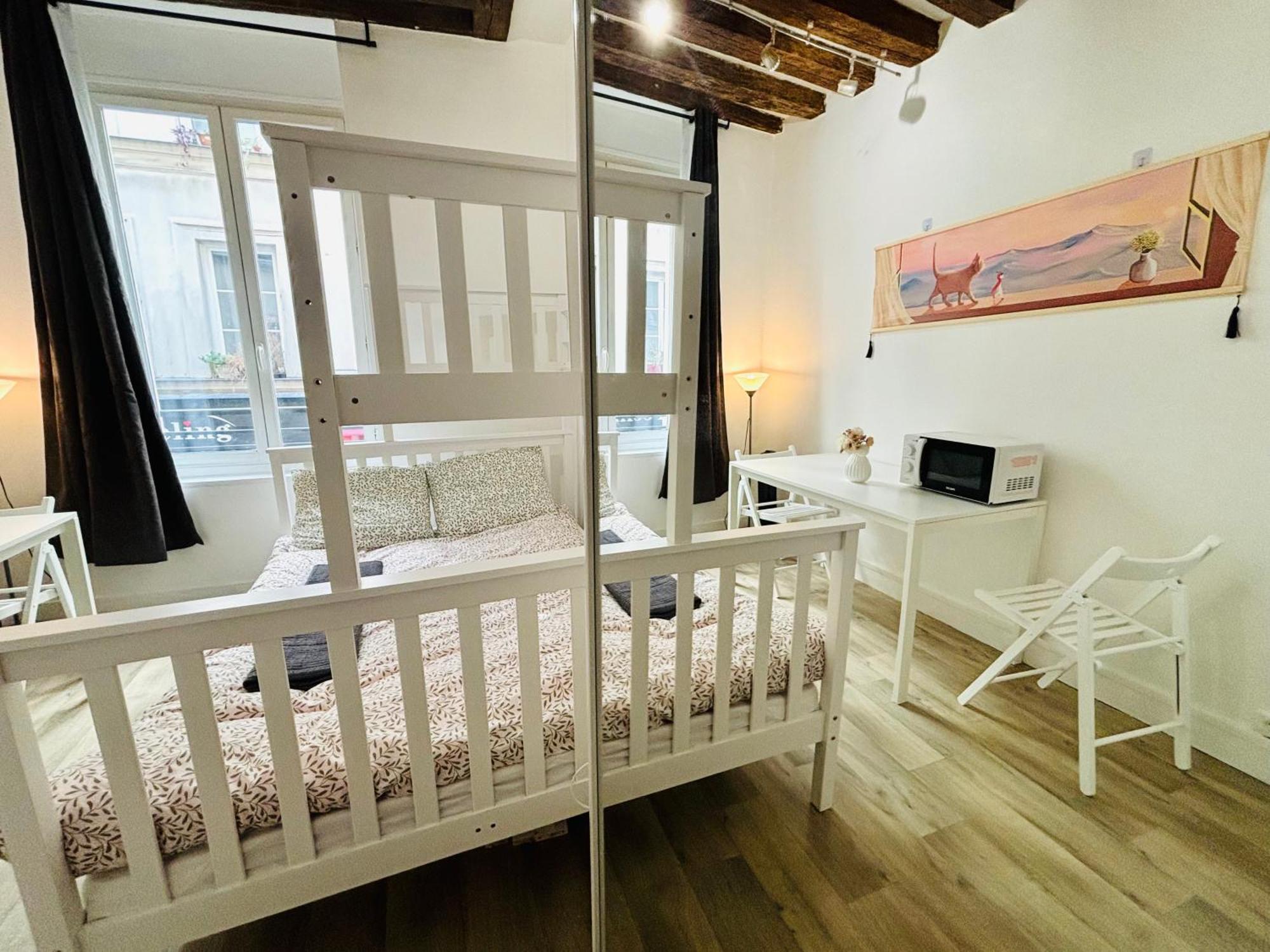 Dream Dwell Paris - Cozy Family Studio Near Quartier Marais Iiie Paris Bagian luar foto